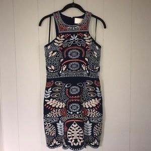 JOA Women’s Embroidered Tank Dress